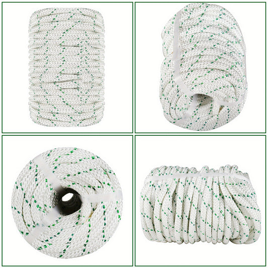 High-strength WALTYOTUR | 3\u002F8 In X 100 Ft | Polyester | High-strength | Tree Work Rope For Sailboat Camping And Horticultural Farm Operations | 2124 Lbs. Maximum Pull