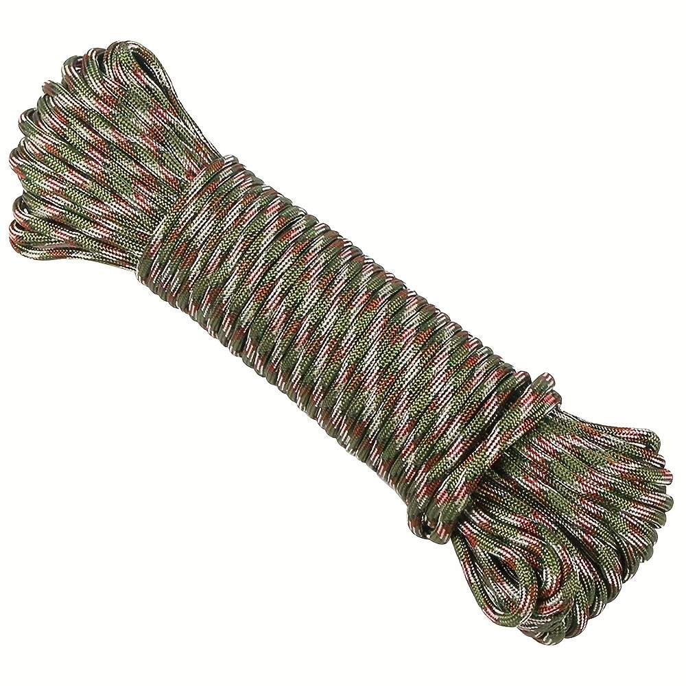50ft-1000ft Heavy Duty 4mm Nylon Cord with 7 Strands Core Multipurpose Cloth Rope Cord for Clothes Drying, Tent Binding & DIY Crafts, BEKRVIO