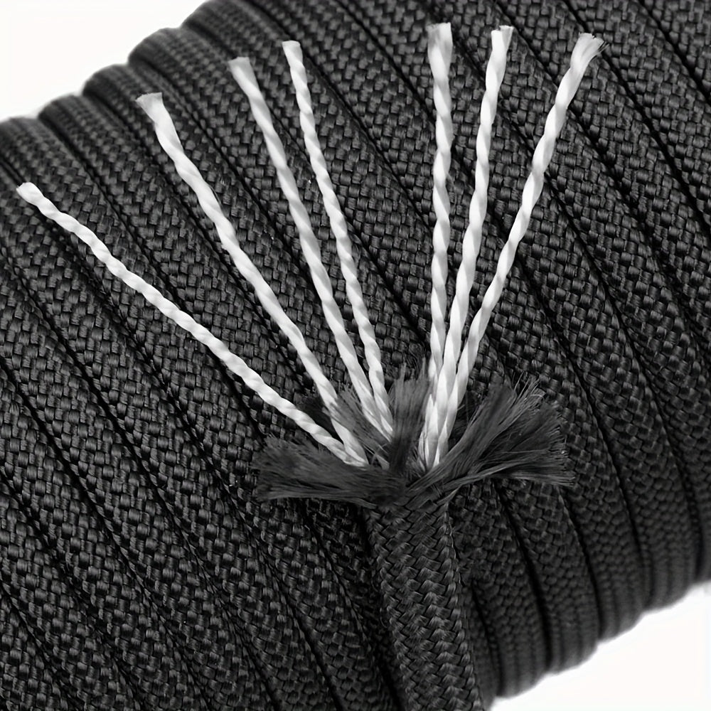 50ft-1000ft Heavy Duty 4mm Nylon Cord with 7 Strands Core Multipurpose Cloth Rope Cord for Clothes Drying, Tent Binding & DIY Crafts, BEKRVIO