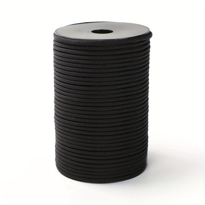 100 Meter Roll Up 328 Foot Nine Core Umbrella Rope With Multiple Colors Suitable For Tent Building, Backpack Storage, Clothes Drying, Bracelet Weaving, Hiking, Camping, Hiking Accessories, Binding Windproof Rope