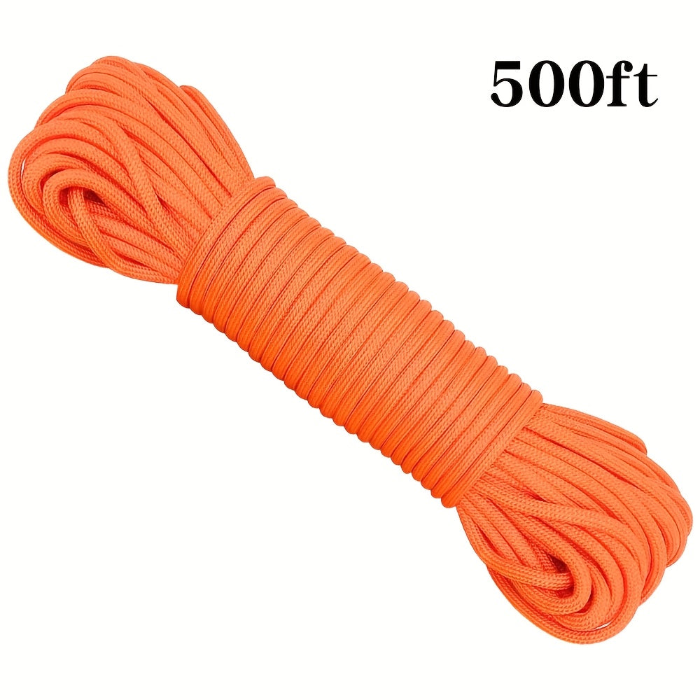 50ft-1000ft Heavy Duty 4mm Nylon Cord with 7 Strands Core Multipurpose Cloth Rope Cord for Clothes Drying, Tent Binding & DIY Crafts, BEKRVIO