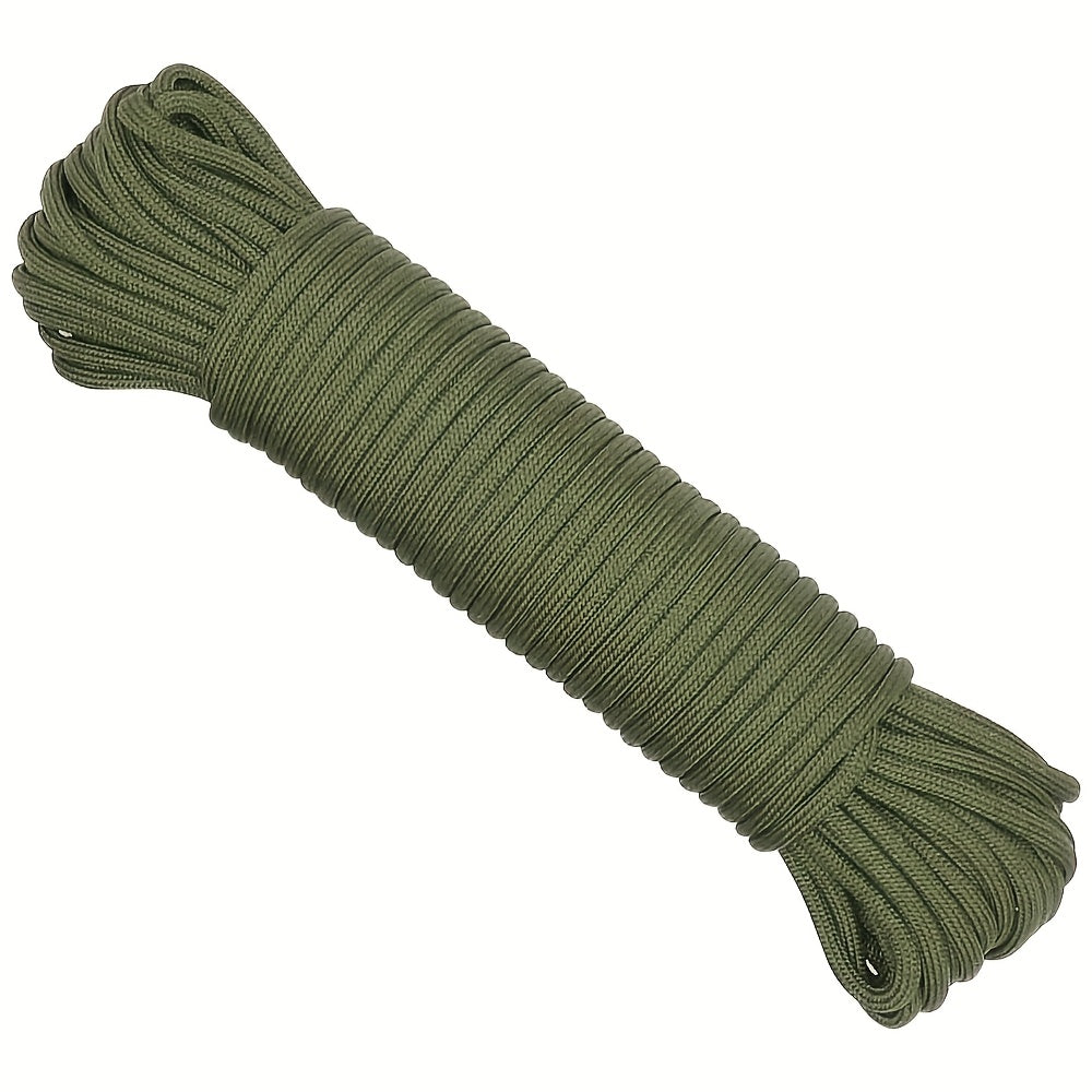 50ft-1000ft Heavy Duty 4mm Nylon Cord with 7 Strands Core Multipurpose Cloth Rope Cord for Clothes Drying, Tent Binding & DIY Crafts, BEKRVIO