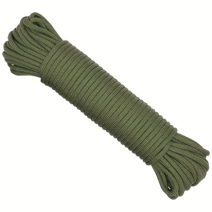 50ft-1000ft Heavy Duty 4mm Nylon Cord with 7 Strands Core Multipurpose Cloth Rope Cord for Clothes Drying, Tent Binding & DIY Crafts, BEKRVIO