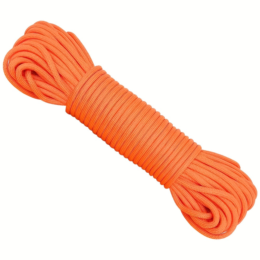 50ft-1000ft Heavy Duty 4mm Nylon Cord with 7 Strands Core Multipurpose Cloth Rope Cord for Clothes Drying, Tent Binding & DIY Crafts, BEKRVIO