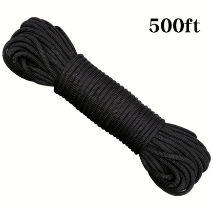50ft-1000ft Heavy Duty 4mm Nylon Cord with 7 Strands Core Multipurpose Cloth Rope Cord for Clothes Drying, Tent Binding & DIY Crafts, BEKRVIO