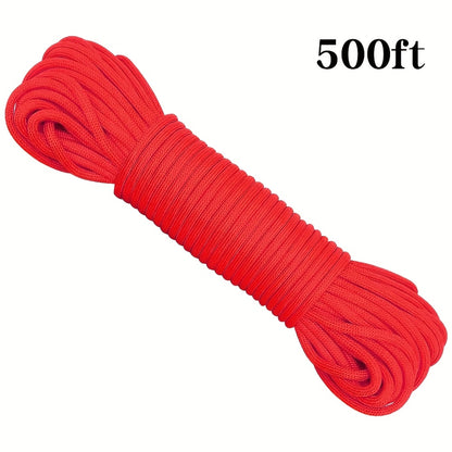 50ft-1000ft Heavy Duty 4mm Nylon Cord with 7 Strands Core Multipurpose Cloth Rope Cord for Clothes Drying, Tent Binding & DIY Crafts, BEKRVIO