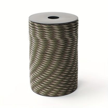 100 Meter Roll Up 328 Foot Nine Core Umbrella Rope With Multiple Colors Suitable For Tent Building, Backpack Storage, Clothes Drying, Bracelet Weaving, Hiking, Camping, Hiking Accessories, Binding Windproof Rope